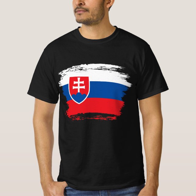 Slovakia flag T-Shirt (Front)