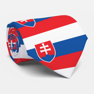 Slovakia Flag Tie
