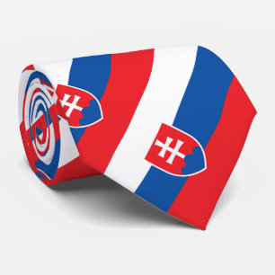 Slovakia Flag Tie