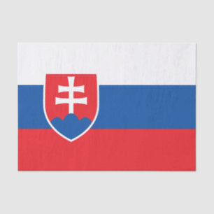 Slovakia Flag Tissue Paper