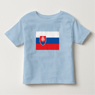 Slovakia Flag Toddler T-Shirt
