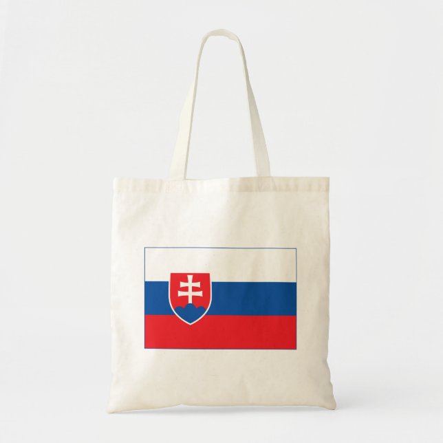 Slovakia Flag Tote Bag (Front)
