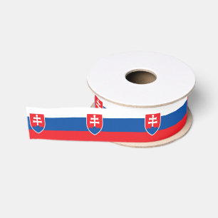 Slovakia Grosgrain Ribbon
