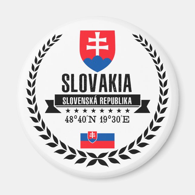 Slovakia Magnet (Front)