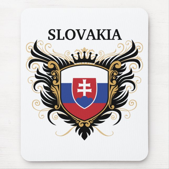 Slovakia [personalise] mouse pad (Front)