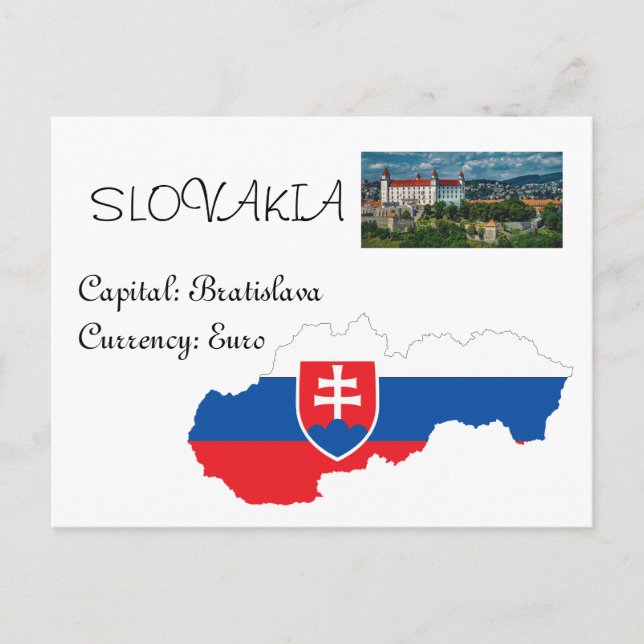Slovakia Postcard (Front)