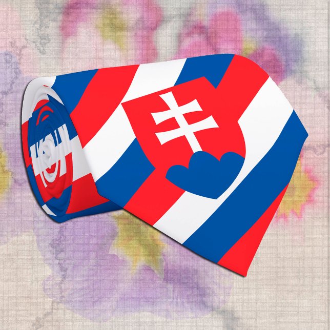Slovakia Ties, fashion Slovakia Flag business Tie (Creator Uploaded)