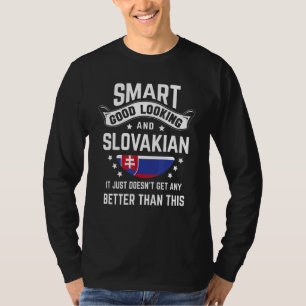 Slovakian Flag Native Pride  Slovakia Slovakian Ro T-Shirt
