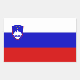 Slovene Flag, Flag of Slovenia Rectangular Sticker
