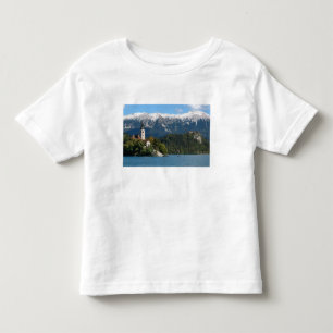 Slovenia, Bled, Lake Bled, Bled Island, Bled 2 Toddler T-Shirt