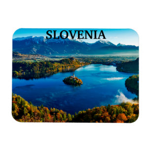Slovenia - Bled Lake Magnet
