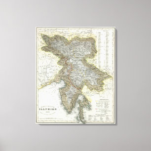 Slovenia, Croatia Canvas Print