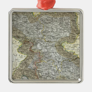 Slovenia, Croatia Metal Tree Decoration