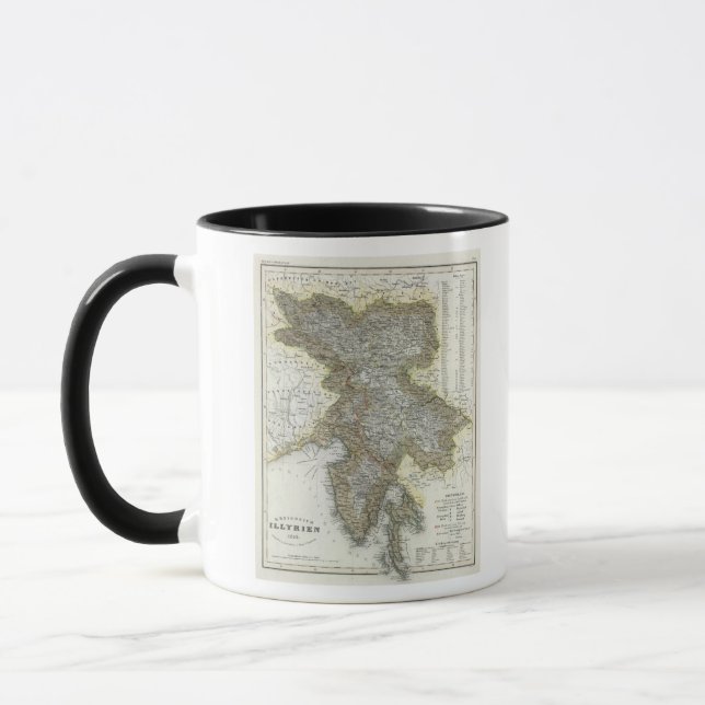 Slovenia, Croatia Mug (Left)