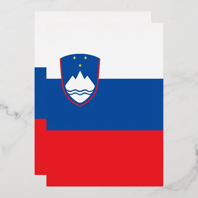 Slovenia flag (Front/Back)