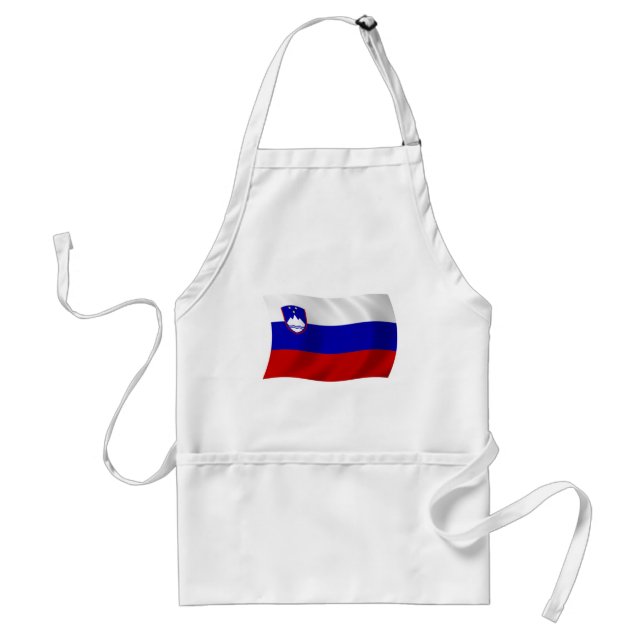 Slovenia Flag Apron (Front)