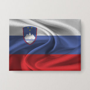 Slovenia Flag Button