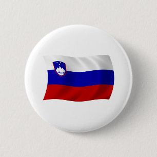 Slovenia Flag Button
