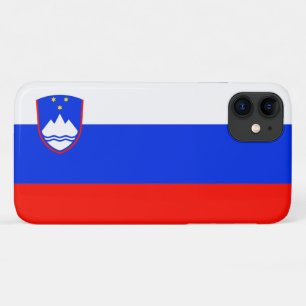 Slovenia Flag iPhone 11 Case
