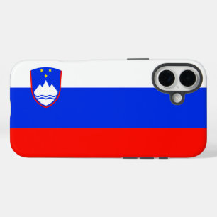 Slovenia Flag iPhone 16 Plus Case