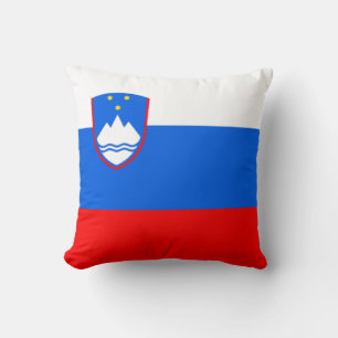 Slovenia Flag Cushion