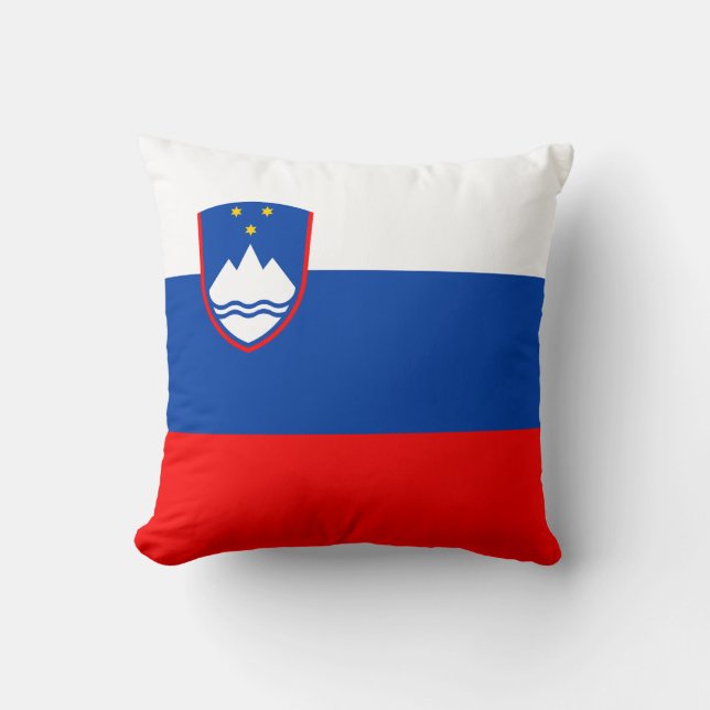 Slovenia Flag Cushion (Front)