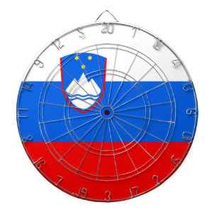 Slovenia Flag Dartboard