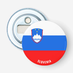 Slovenia Flag Delightful Patriotic Bottle Opener