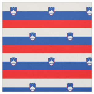 Slovenia Flag Fabric