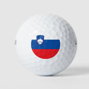 Slovenia flag golf balls