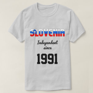 Slovenia Flag Independence Celebration T-Shirt