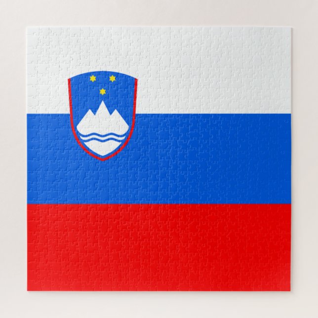 Slovenia Flag Jigsaw Puzzle (Vertical)