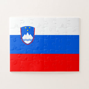 Slovenia Flag Jigsaw Puzzle