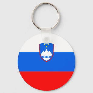 slovenia flag key ring