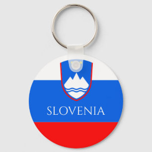slovenia flag key ring