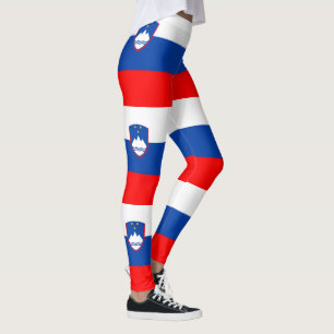 Slovenia Flag Leggings