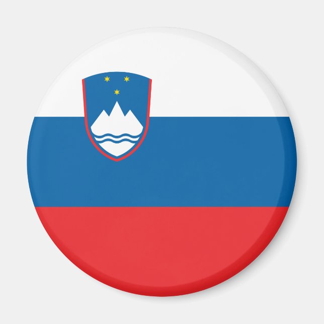 Slovenia Flag Magnet (Front)