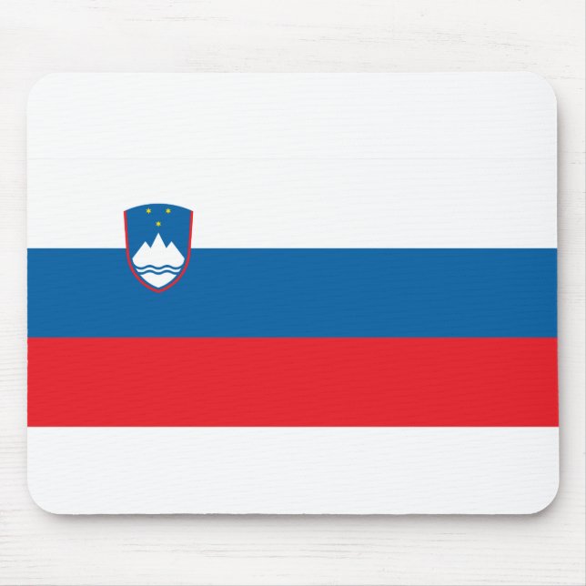 Slovenia Flag Mouse Pad (Front)