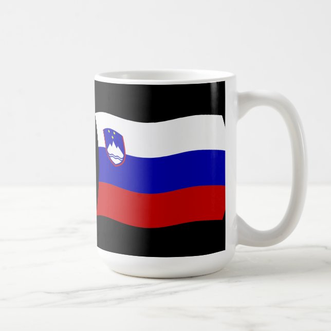 Slovenia Flag Mug (Right)