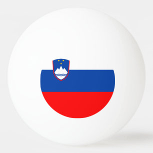 Slovenia Flag Ping Pong Ball