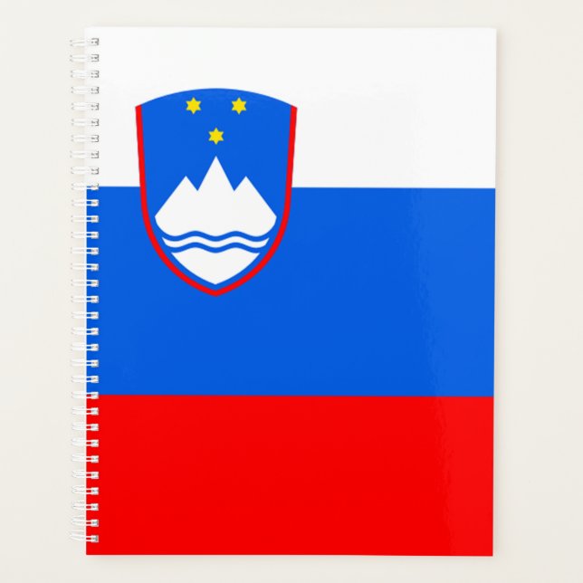 Slovenia Flag Planner (Front)