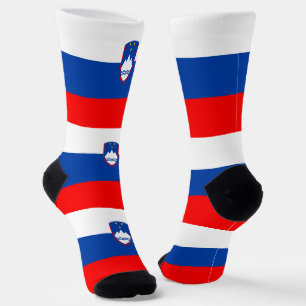 Slovenia Flag Socks