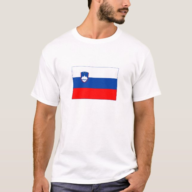 Slovenia Flag T-Shirt (Front)