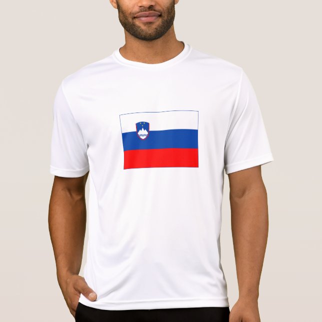 Slovenia Flag T-Shirt (Front)