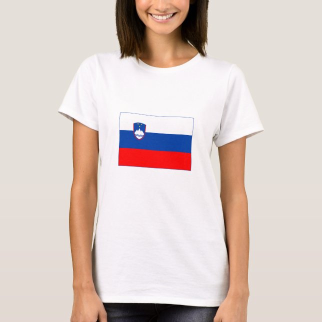 Slovenia Flag T-Shirt (Front)