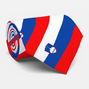 Slovenia Flag Tie