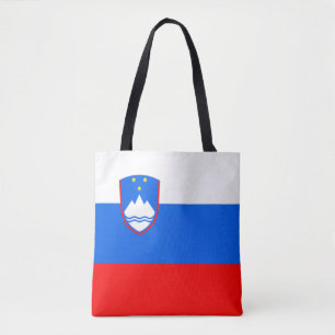 Slovenia Flag Tote Bag