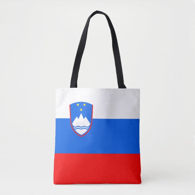Slovenia Flag Tote Bag (Front)