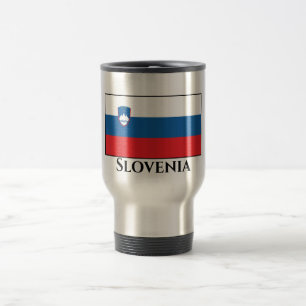 Slovenia Flag Travel Mug