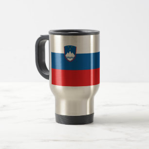 Slovenia Flag Travel Mug